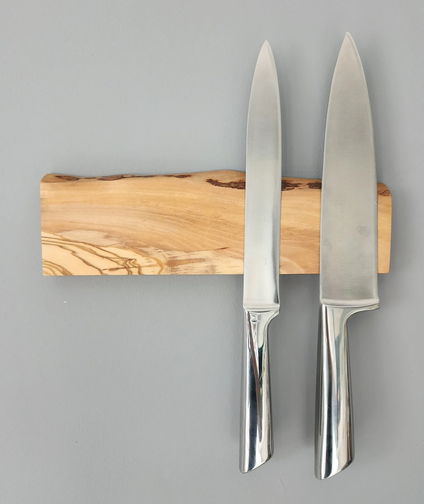 Olive Wood Magnetic Knife Holder