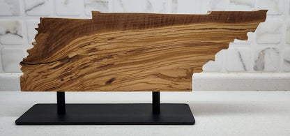 Olive Wood Magnetic Knife Block